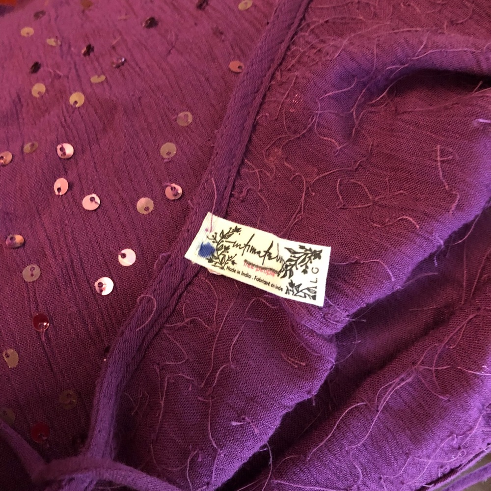 Intimately Free People Plum Mini Dress. - Picture 6 of 6